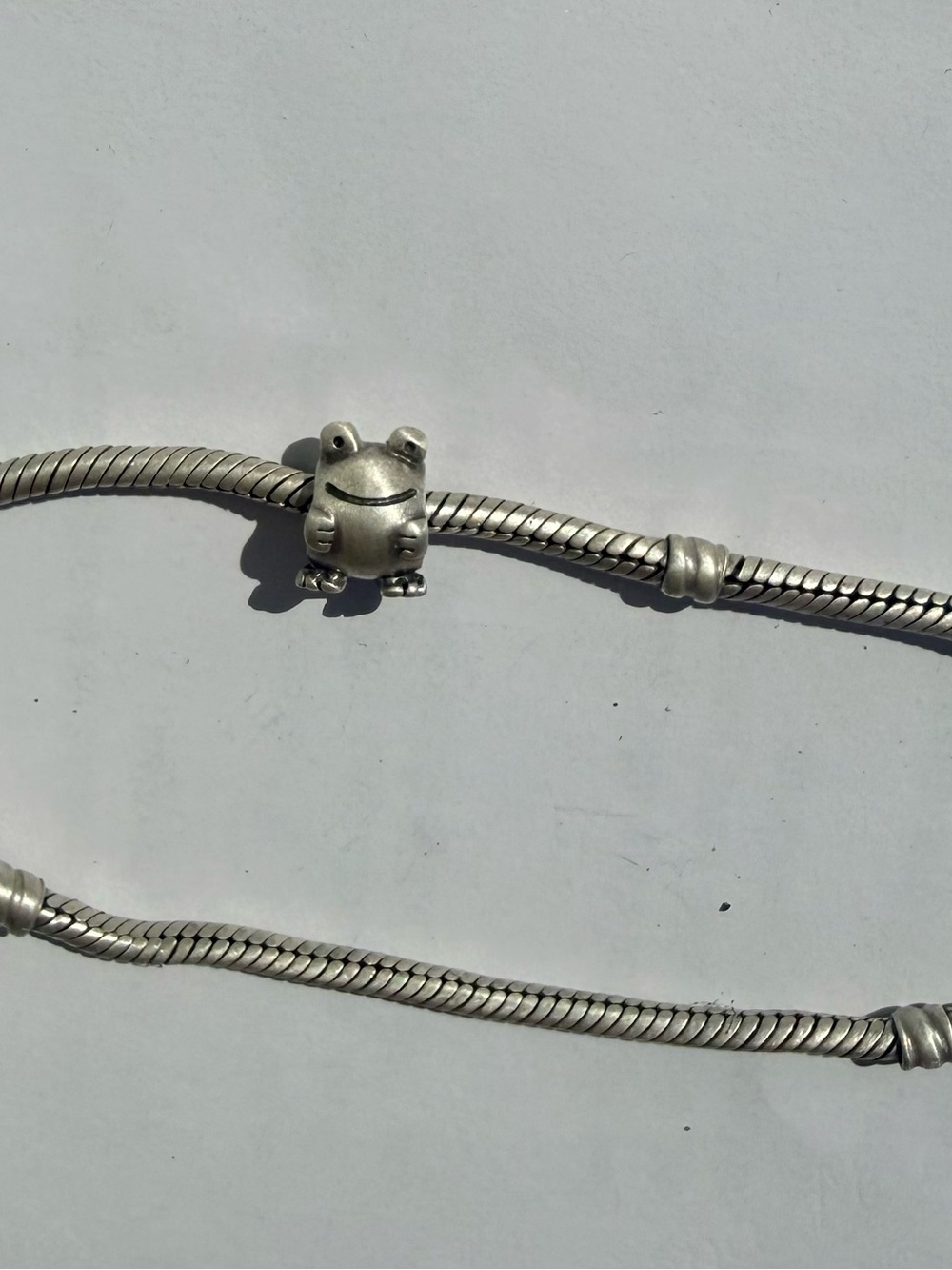 Pandora Silver Frog Charm